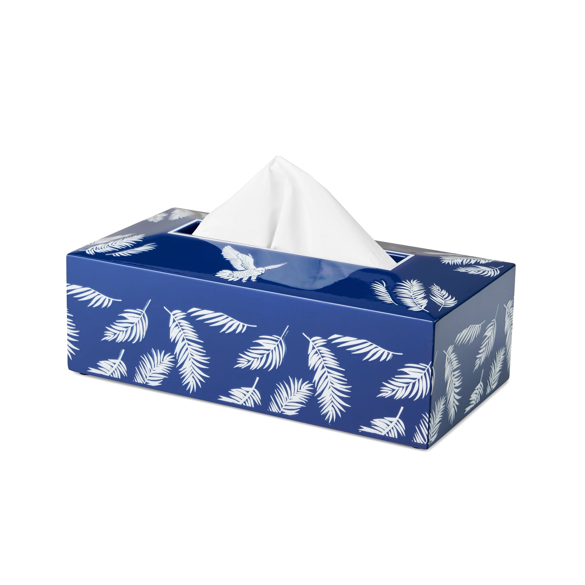 Navy Blue Tissue Box - OXANA