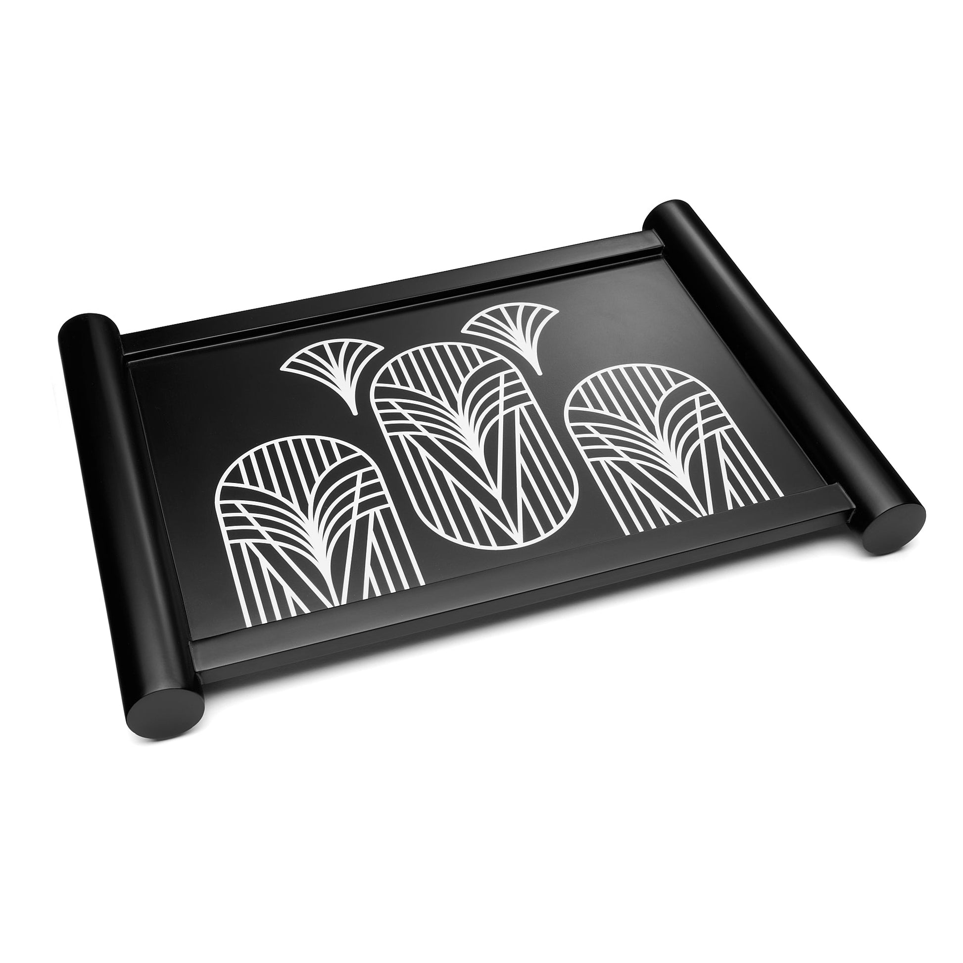 Noir Palm Tray - OXANA