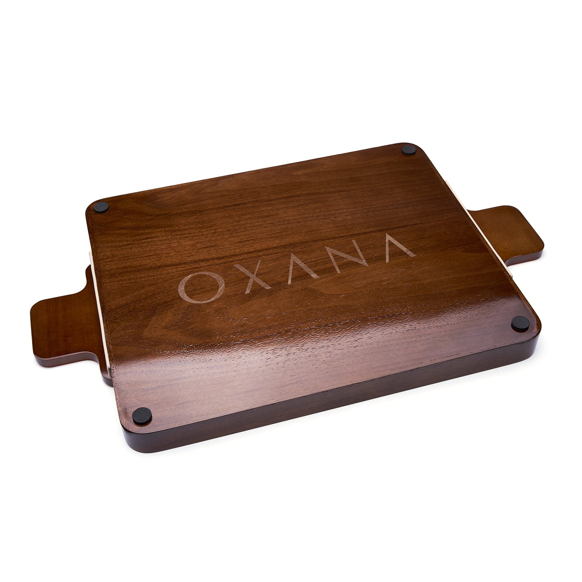 Stitched Leather Tray - OXANA