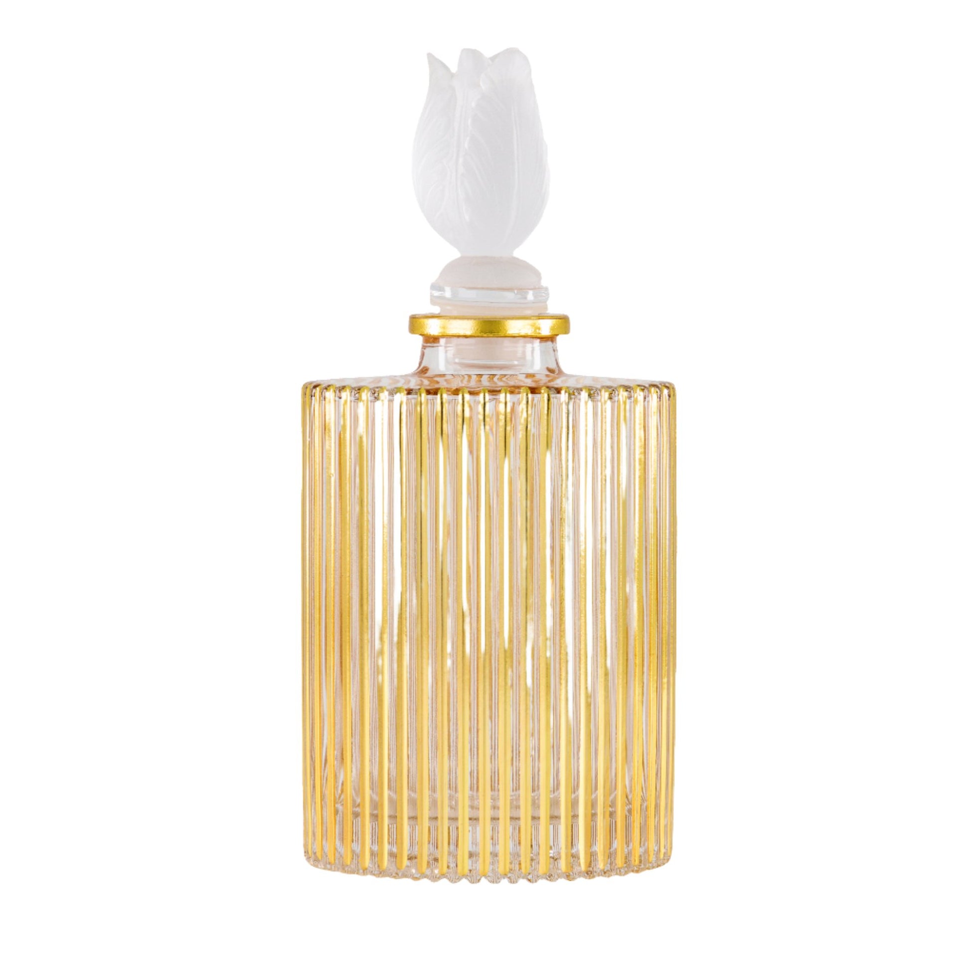 Tulip perfume bottles with Gold - OXANA